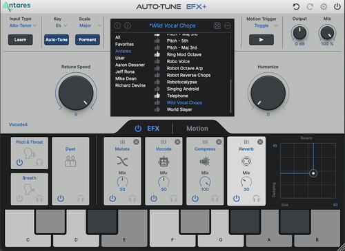 Antares AutoTune EFX+ 10