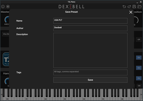 Dexibell T2L Piano