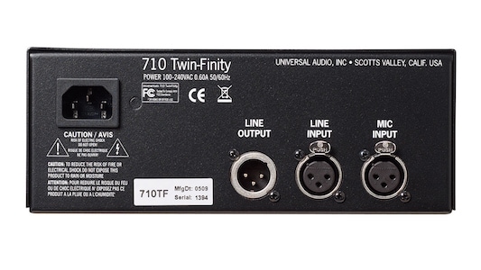 UNIVERSAL AUDIO 710 Twin Finity�ڼ���ȯ���ʡ�