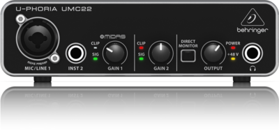 Behringer UMC22 U-PHORIA