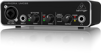 Behringer UMC22 U-PHORIA