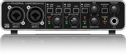 Behringer UMC204HD U-PHORIA