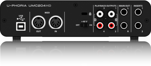 Behringer UMC204HD U-PHORIA