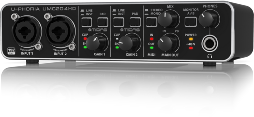 Behringer UMC204HD U-PHORIA
