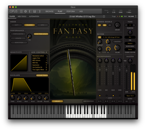 EASTWEST Hollywood Fantasy Winds