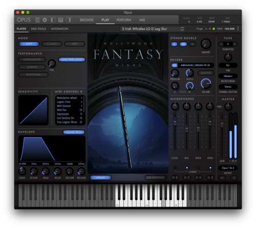 EASTWEST Hollywood Fantasy Winds