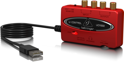Behringer UCA222 U-CONTROL�ڥ����ȥ�å��ò���