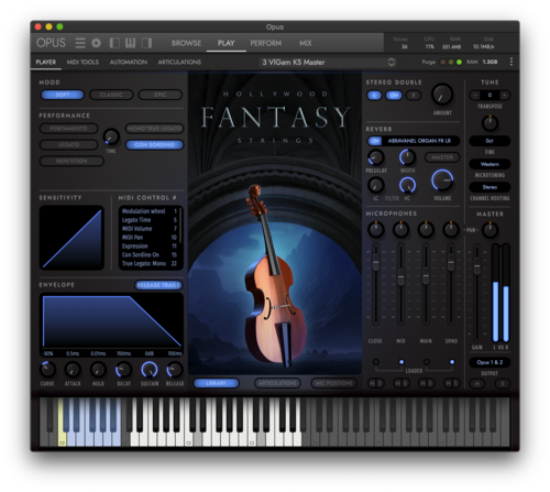 EASTWEST Hollywood Fantasy Strings