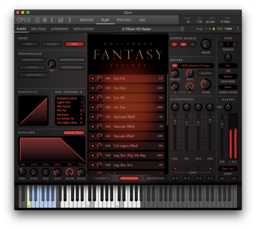 EASTWEST Hollywood Fantasy Strings