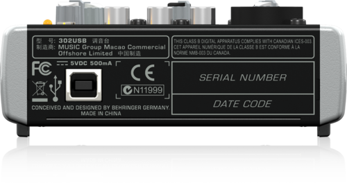 Behringer 302USB XENYX