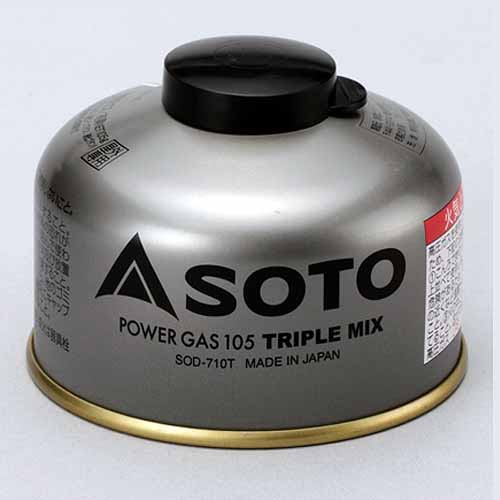 10%OFF】SOTO(ソト) パワーガス105トリプルミックスSOD-710T | すべて