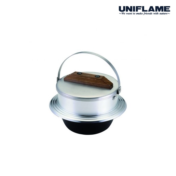 UNIFLAME(ユニフレーム) キャンプ羽釜 3合炊き 660218 | すべての商品