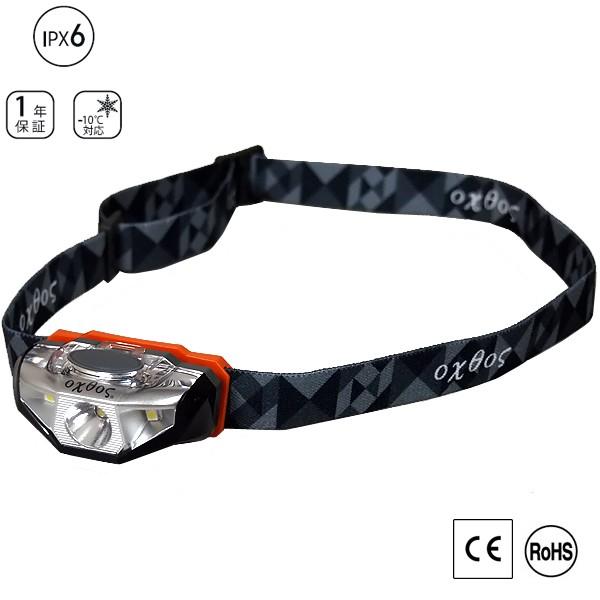 60%OFF】oxtos(オクトス) LEDヘッドランプ140【OX-010】 | B品コーナー