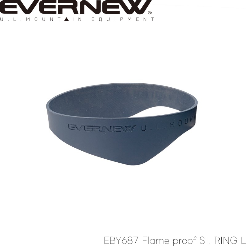 EVERNEW(エバニュー) Flame proof Sil. RING L EBY687【メール便発送