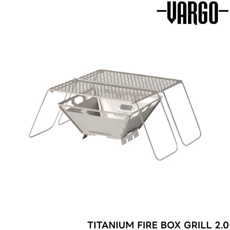 VARGO(バーゴ) チタニウムファイヤーボックス＆グリル(セット) T-320