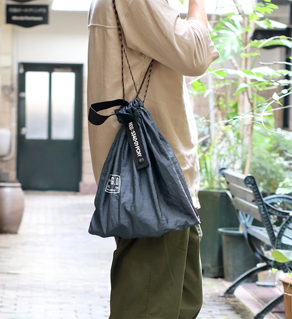 バッグ Us Army Tent x Pocho Newspaper Bag N24 POST GENERAL(ポストジェネラル) パッカブル パラシュート