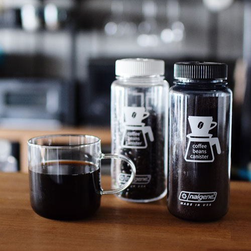 nalgene(ナルゲン) コーヒービーンズキャニスター150g(0.5L) クリアBK