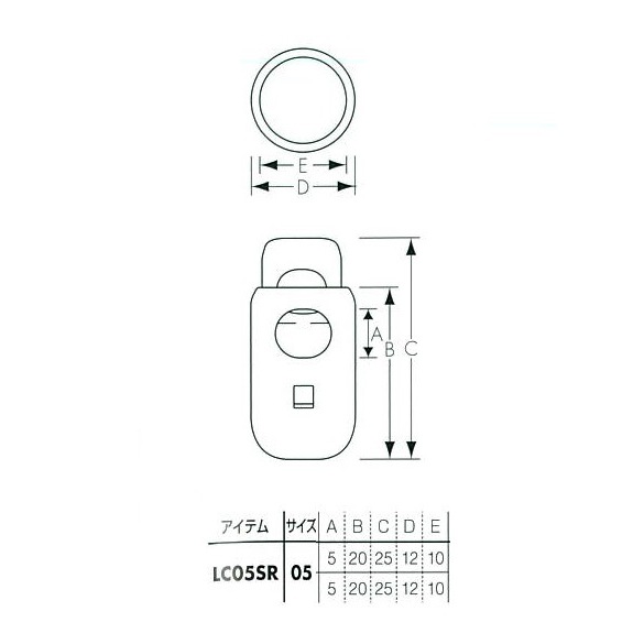 YKK(磻) ߸ ɥȥåѡ 1ɳ LC05SRGW