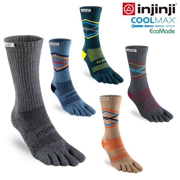 10%OFF】injinji(インジンジ)トレイルミッドウェイトクルー 213170