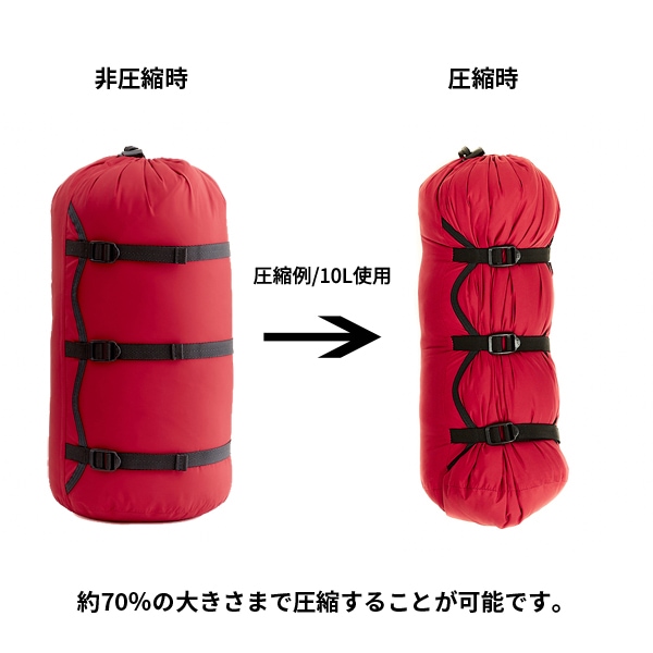 10%OFF】oxtos(オクトス) NEW透湿防水コンプレッションバッグ 6L