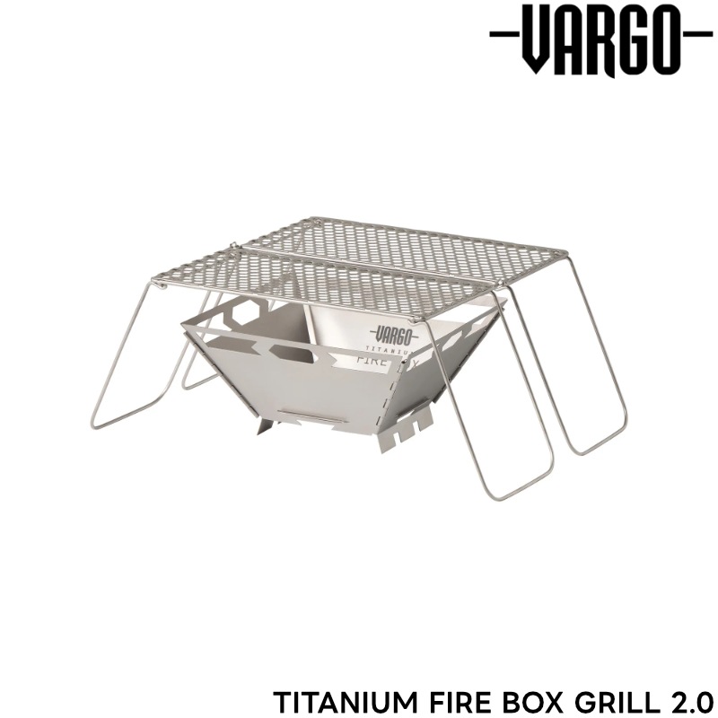 VARGO(バーゴ) チタニウムファイヤーボックス＆グリル(セット) T-320
