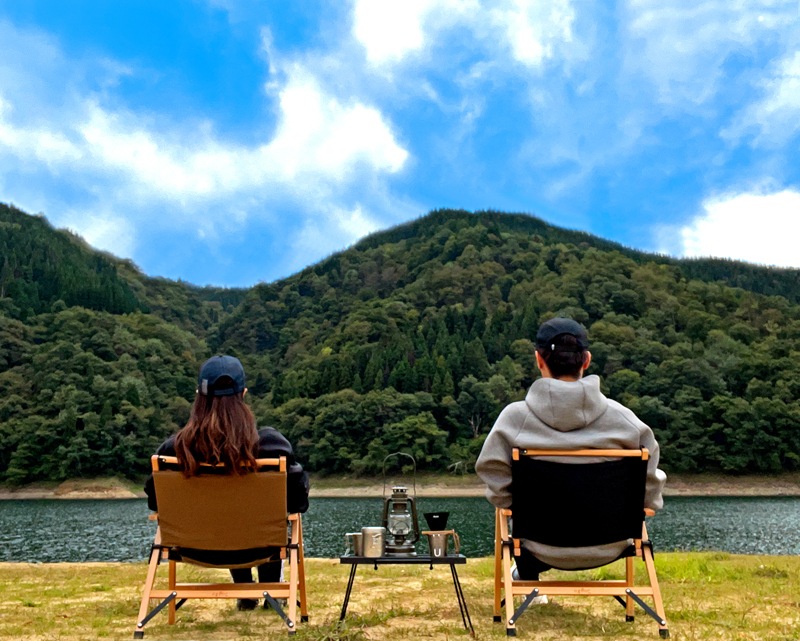 oxtos(オクトス)ウッドフレーム 焚き火キャンプチェア OX-089 | 全商品