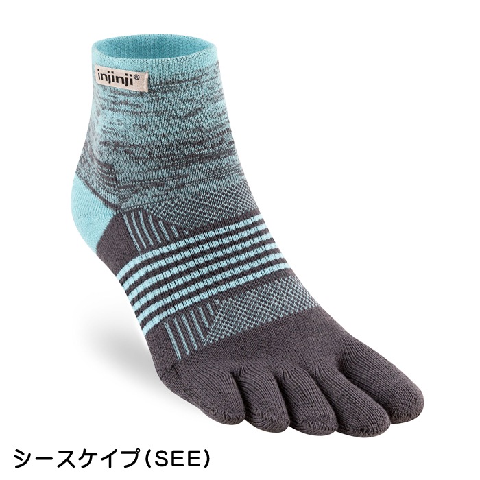 injinji(インジンジ) ウィメンズ トレイルミッドウェイトミニクルー