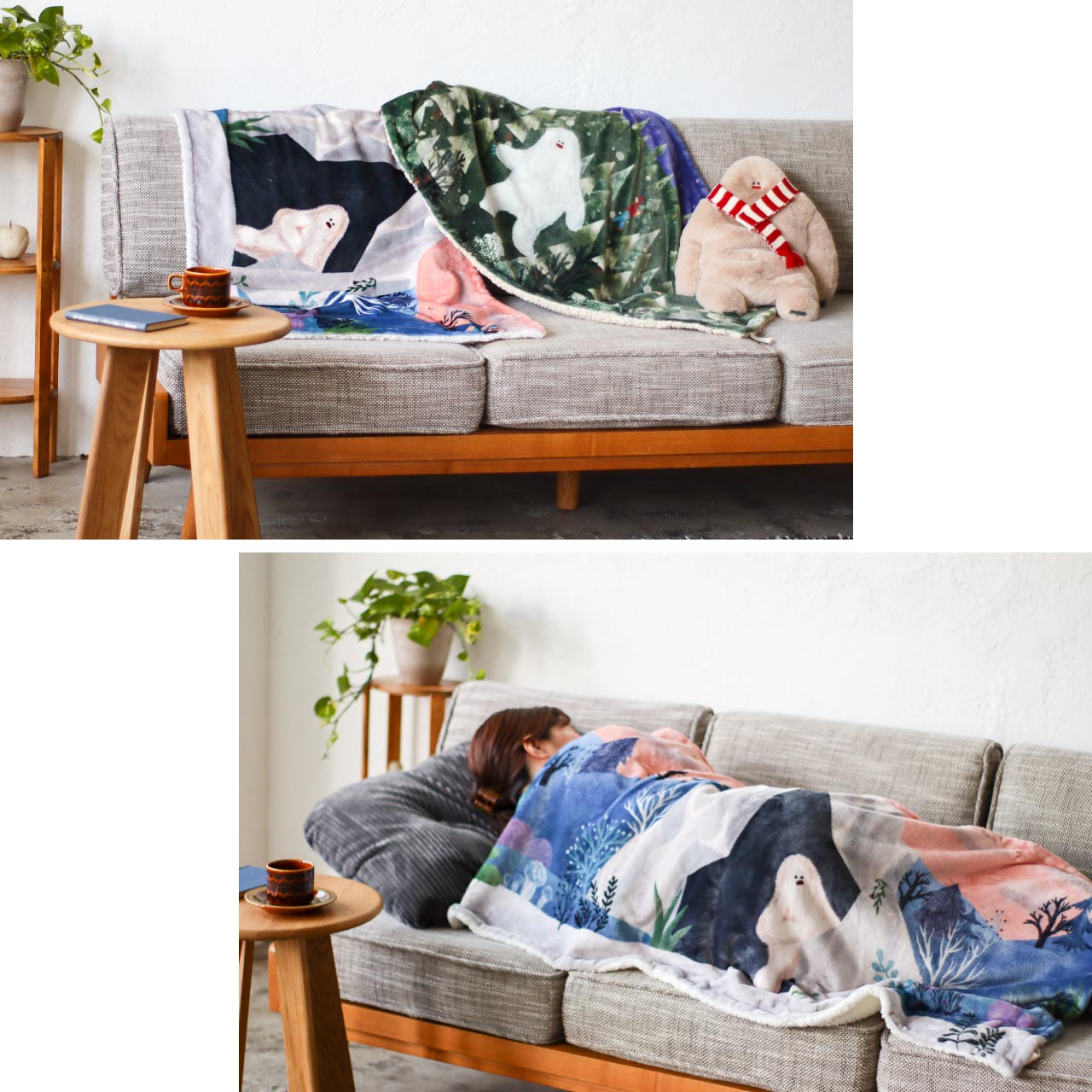 NOOKs(ヌークス) イエティ ポンチョブランケット 9264 | 全商品