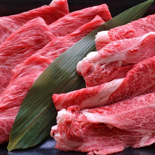 《京都》【京の肉】京都府産黒毛和牛－霜降り250g・赤身250g食べ比べセット（すき焼き・しゃぶしゃぶ用）