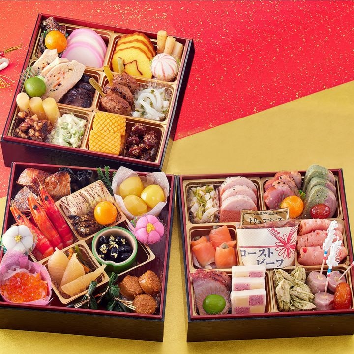 【★超早割★】～11月10日まで！4,320円お得♪2026年度おせち販売！癒味家厳選おせち　和洋三段重／福賀－FUKUGA（送料無料）