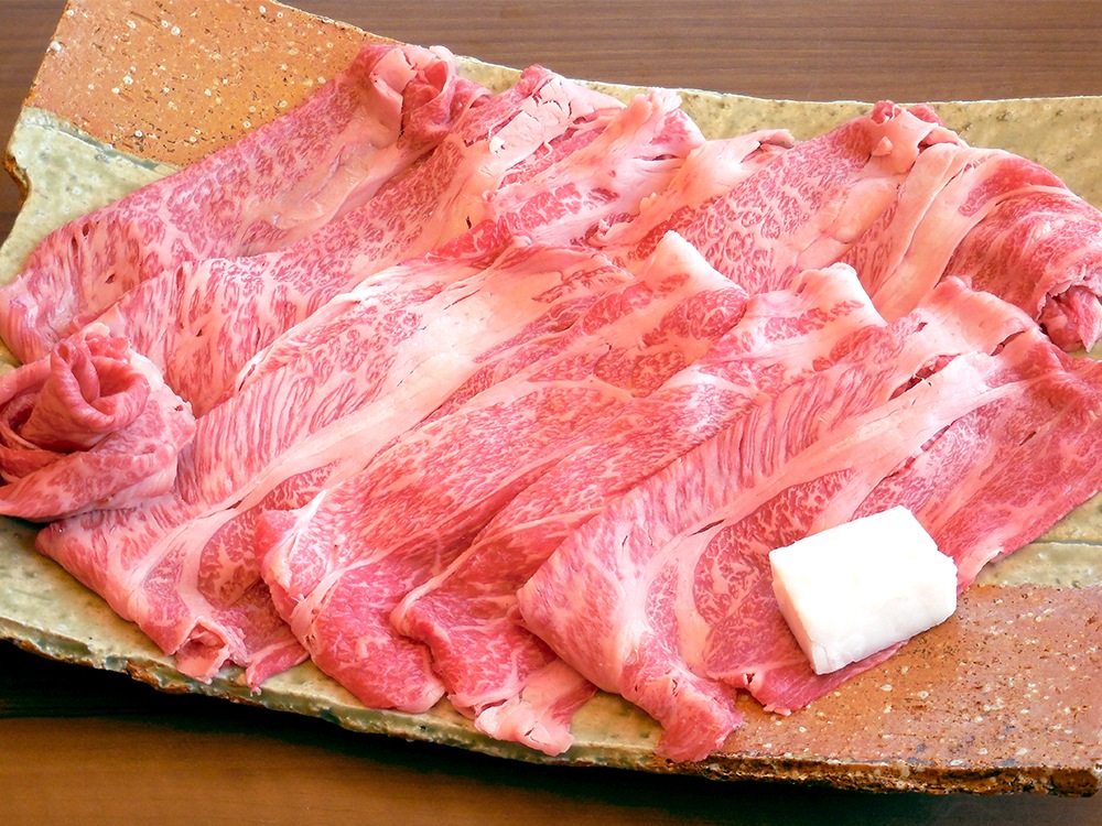 《京都》【京の肉】京都府産黒毛和牛－　霜降り500g（すき焼き・しゃぶしゃぶ用）　　　　　　　　　　