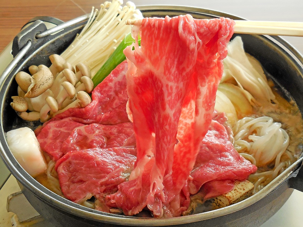 《京都》【京の肉】京都府産黒毛和牛－　霜降り500g（すき焼き・しゃぶしゃぶ用）　　　　　　　　　　