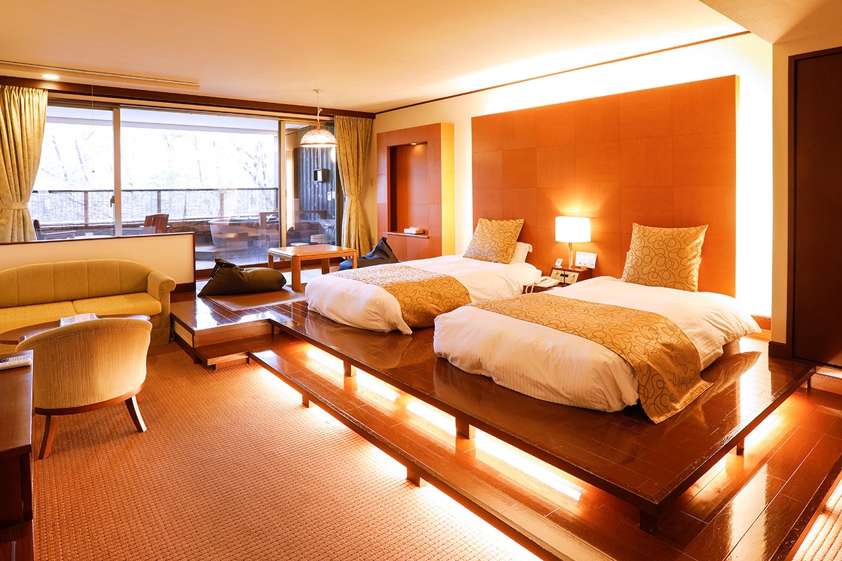 【予告】「人生で一度は味わいたい、至高のひとときへ」“お宿ねっと”共通 ペアご宿泊券【至福の旅コース】