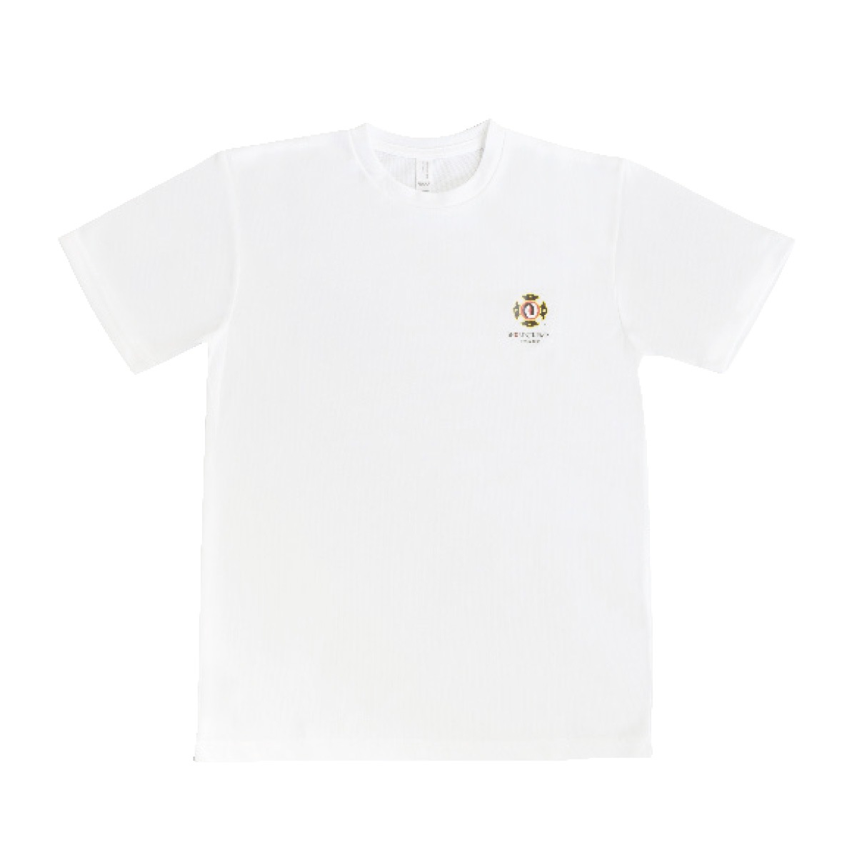 ドライTシャツ白(力愛不二)