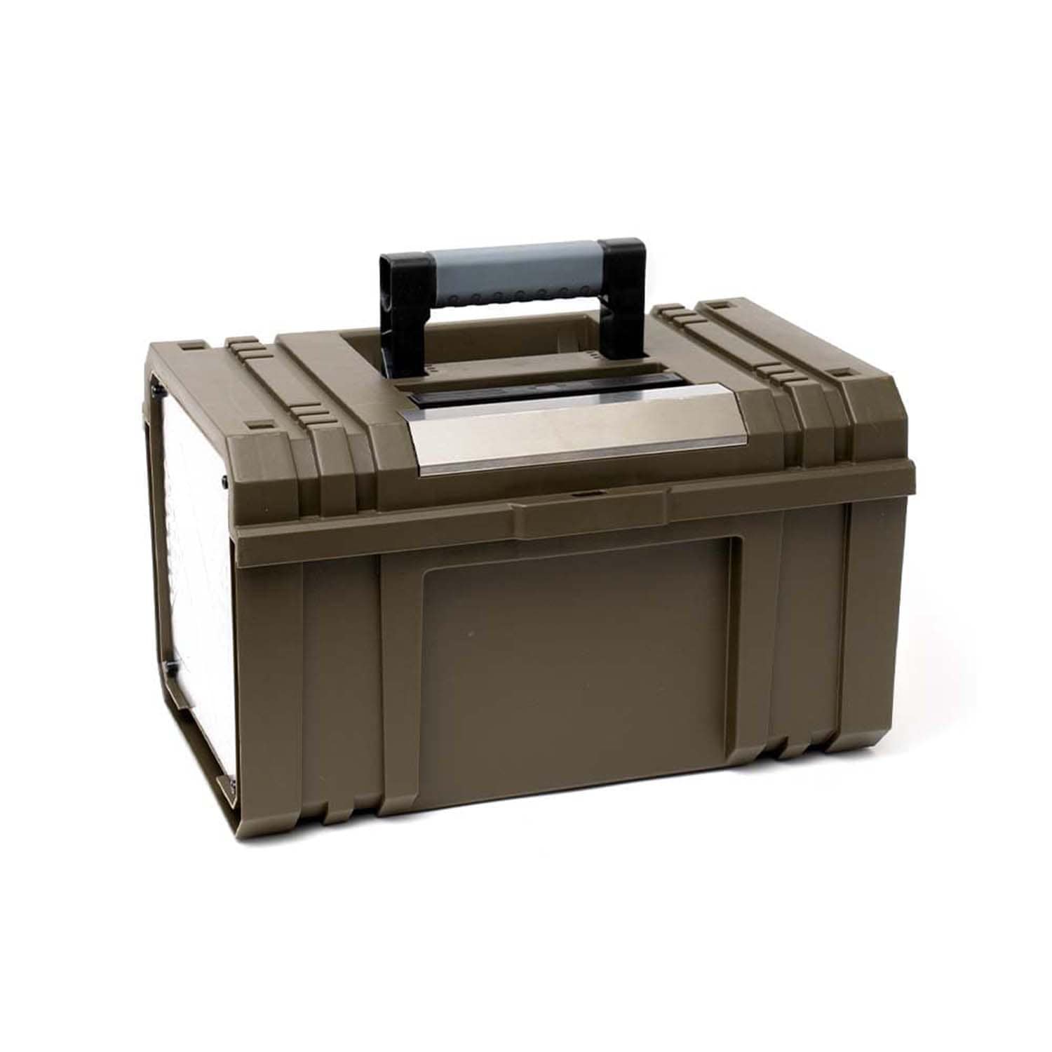 PROACT 片手で開けられる工具ケース オリーブ 横幅約380mm　直送