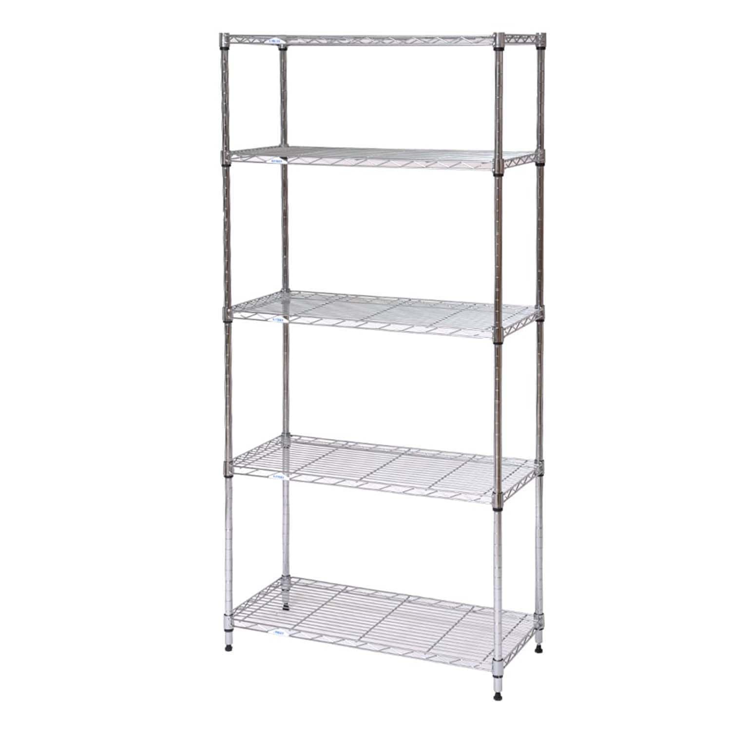 システムラックα5段75W 7535-155 可動棚　直送