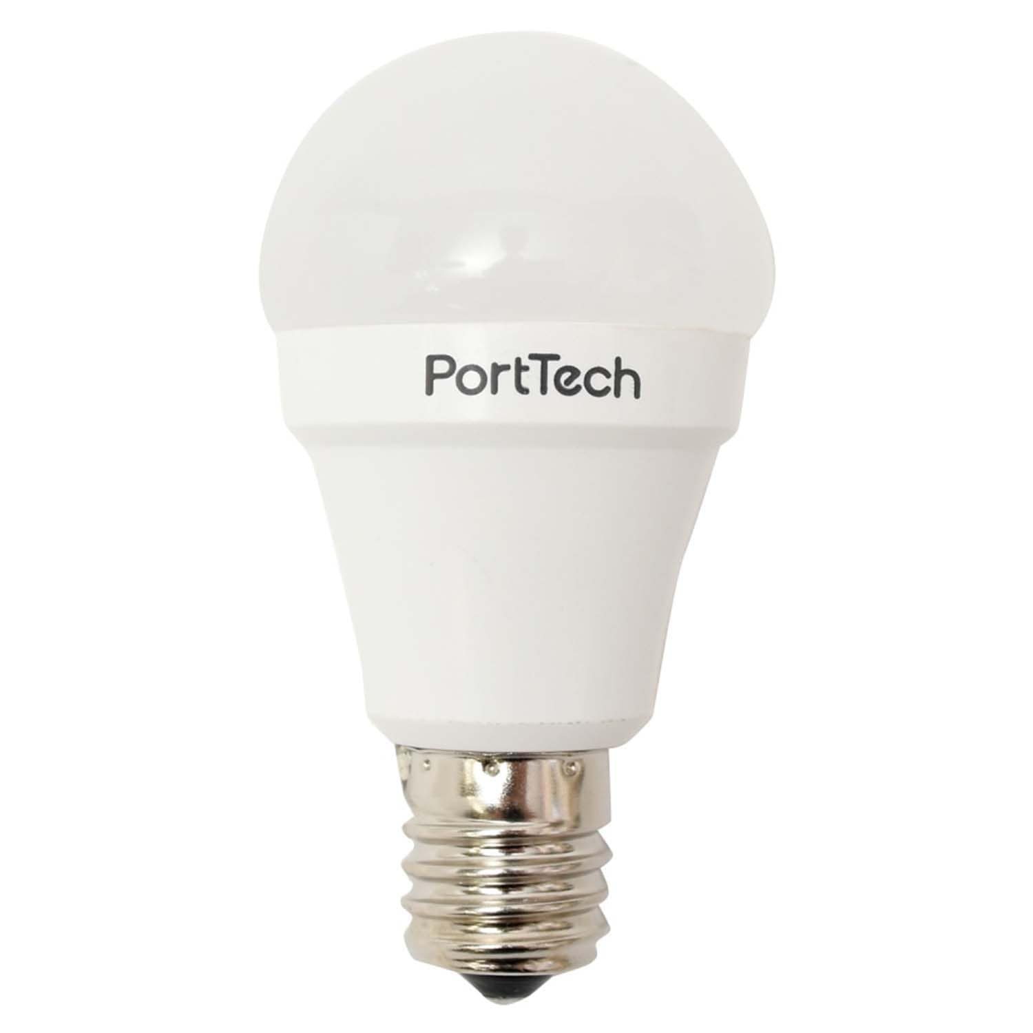 PortTech LED電球小型広配光40W相当 電球色  2個セット PA40L17-2　直送