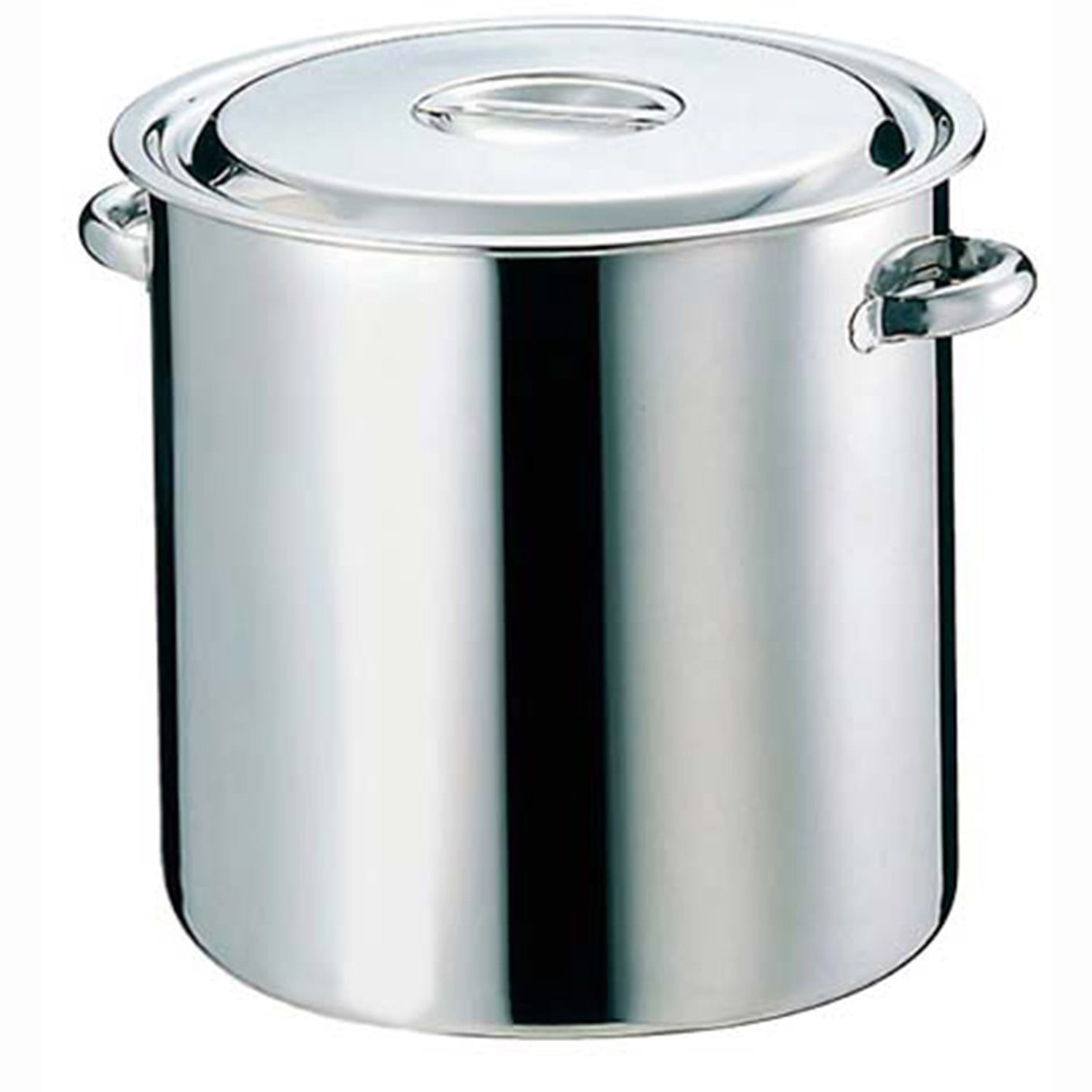 EBM 18-8 キッチンポット/寸胴鍋(目盛付)45cm パイプ手付　直送