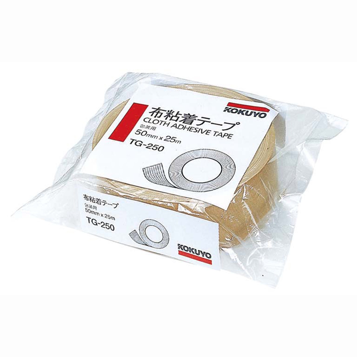 コクヨ 布粘着テープ 50×25m TG-250　直送