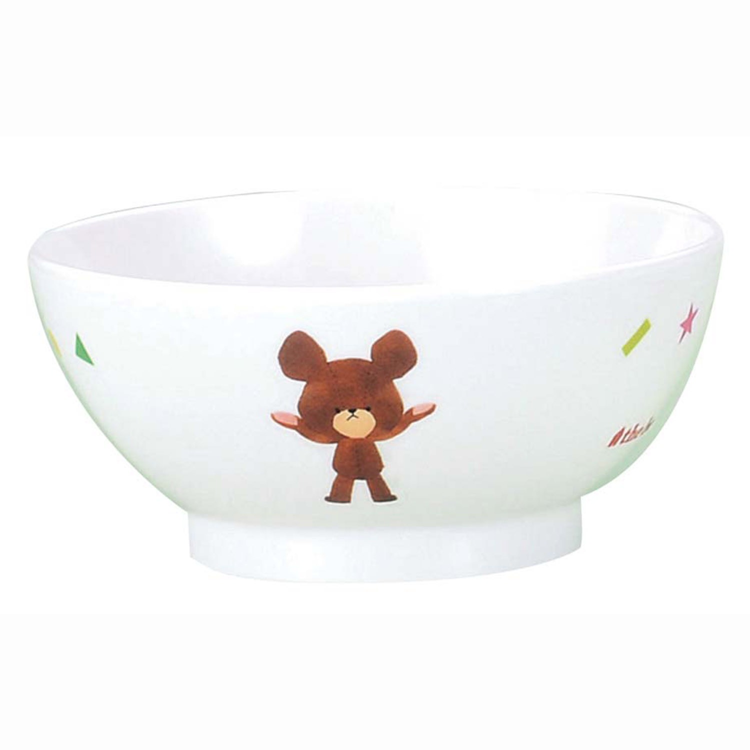 メラミン子供食器 くまのがっこう 飯椀 CM-7J　直送