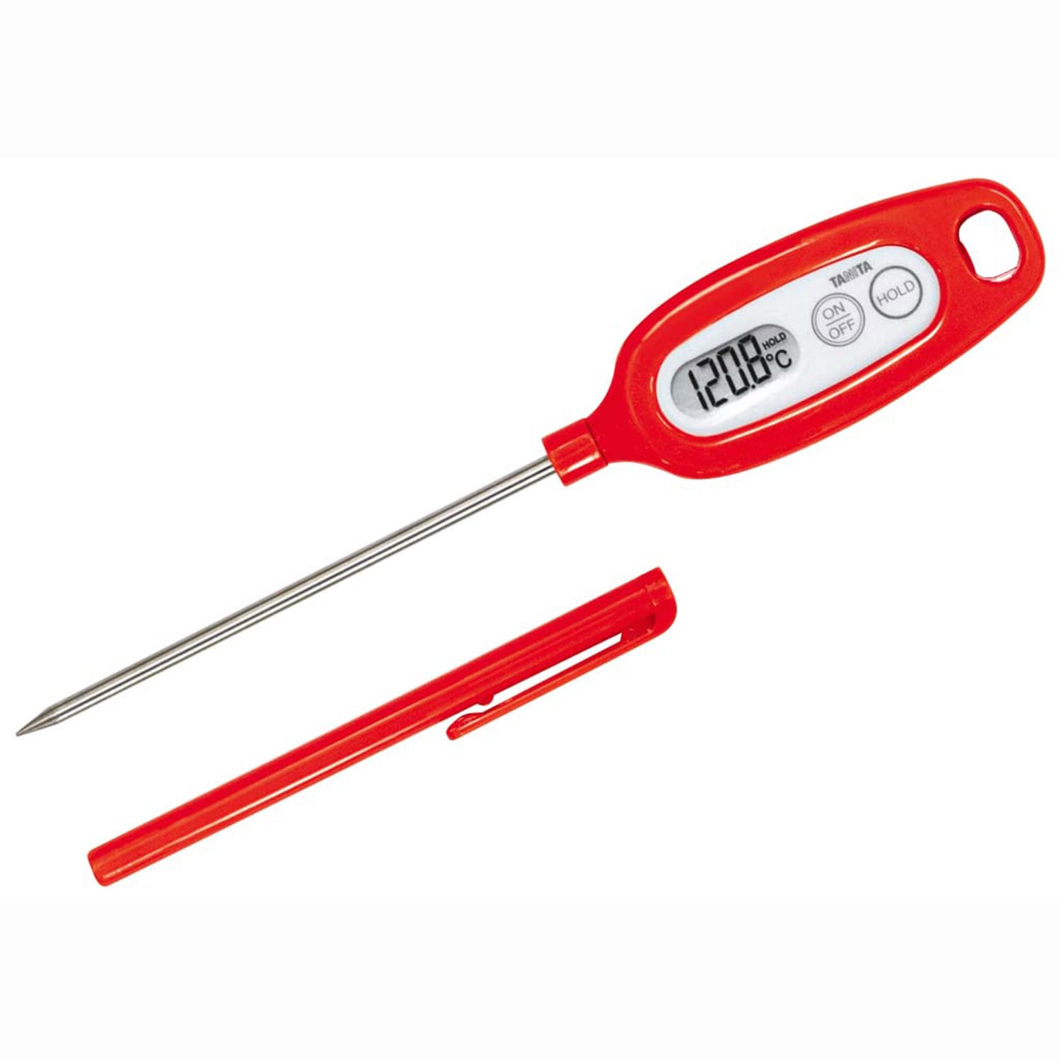 タニタ デジタル 温度計 TT-508NRD レッド　直送