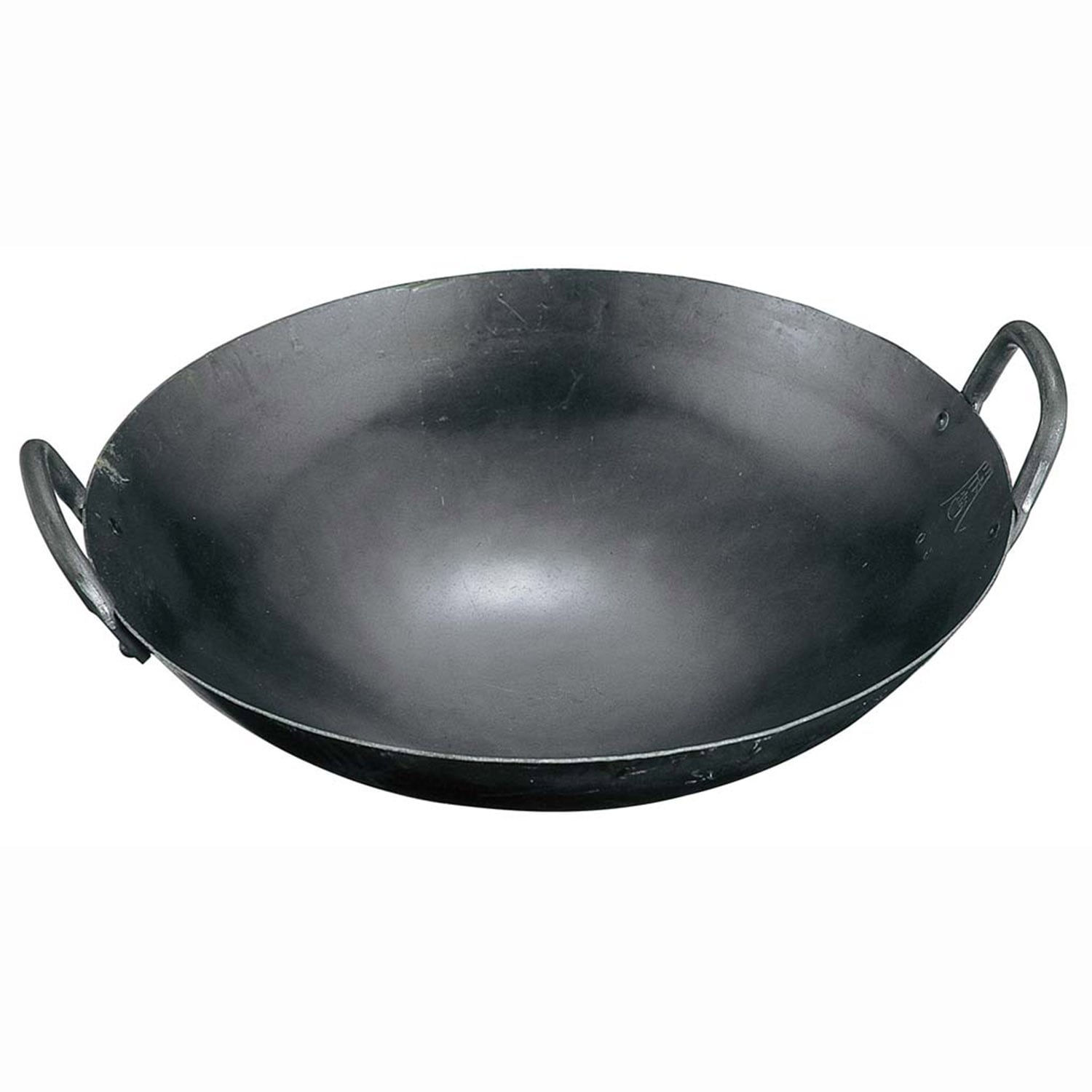 山田 鉄 打出 中華両手鍋 42cm(板厚1.2㎜)　直送