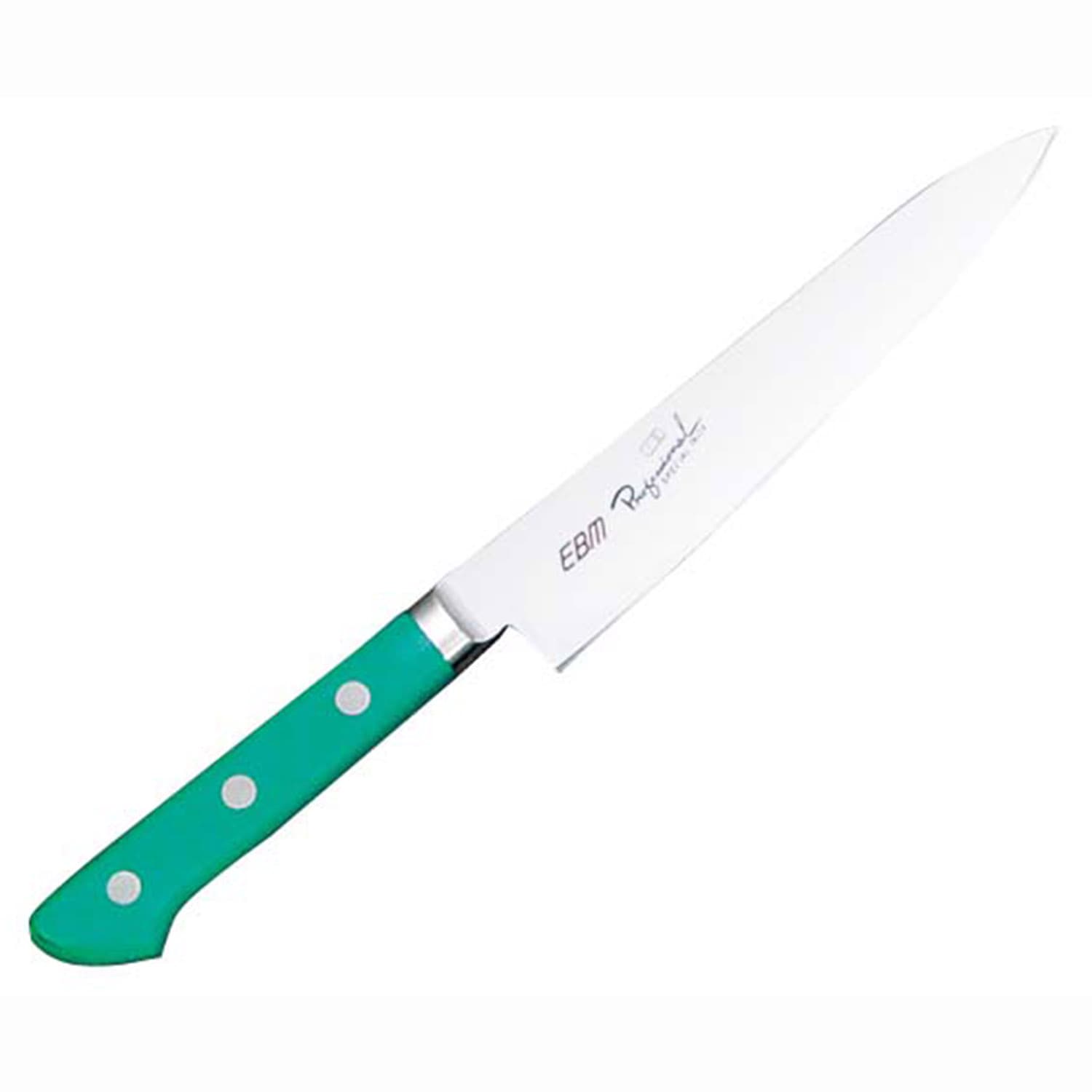 EBM 抗菌 スペシャル・イノックス ペティーナイフ 15cm グリーン　直送