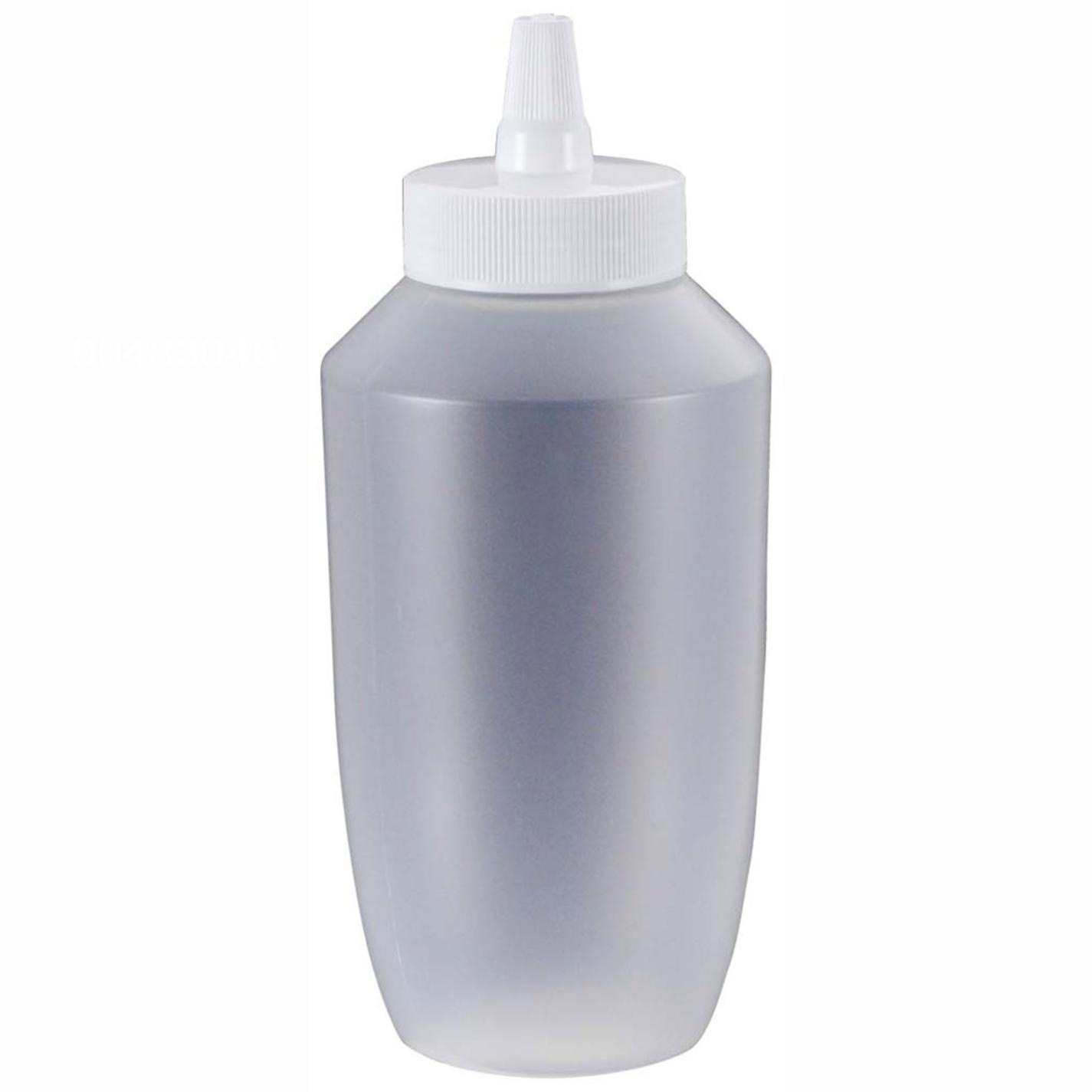 ドレッシングボトル(ネジキャップ式)HPP-740 740ml オレンジ　直送