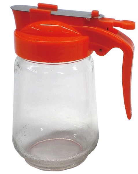 ガラス キッチンサーバー オレンジ(小)250ml　直送