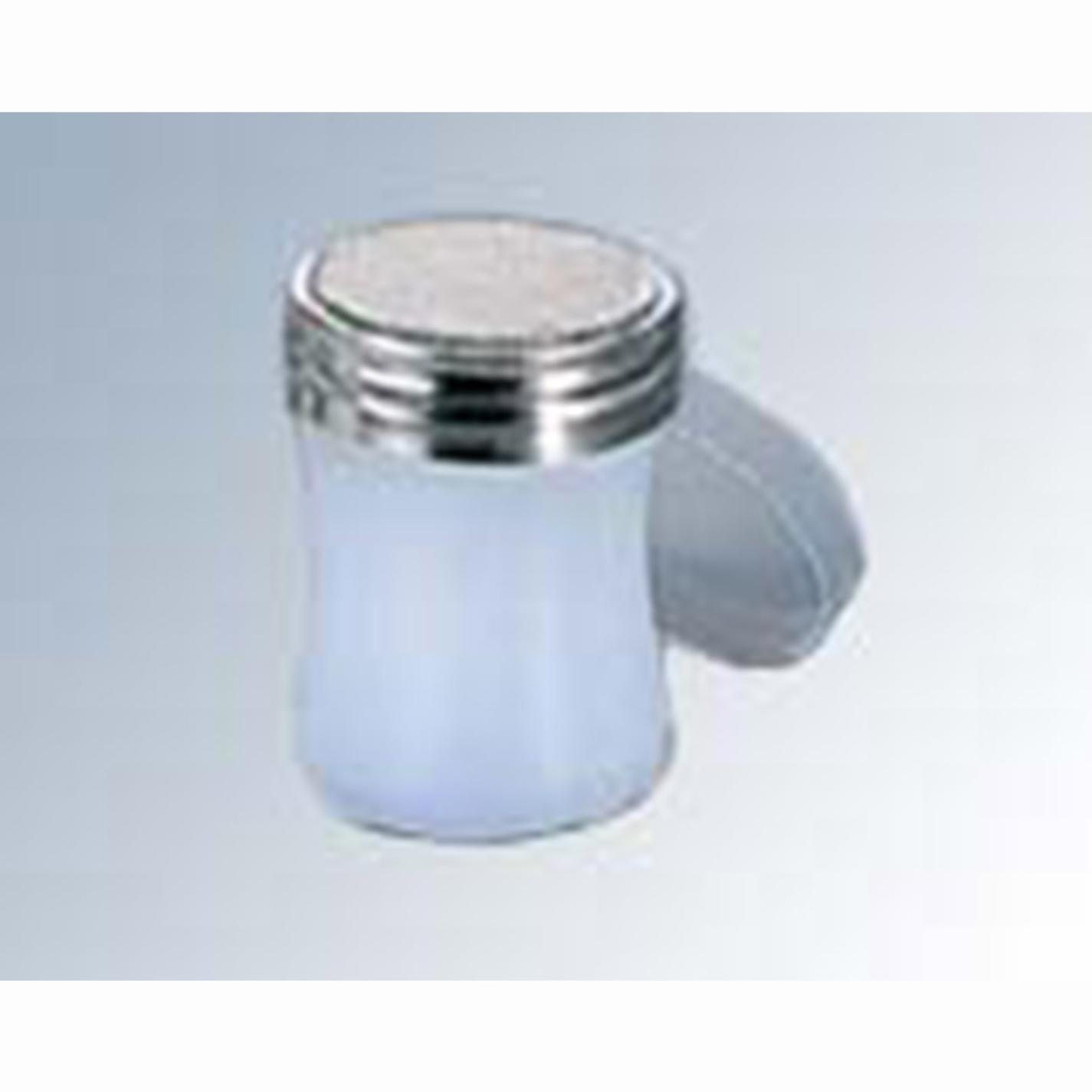 ポリエチレン 鼓型 調味缶 小 パウダー缶(ポリ蓋付)φ57×H80　直送