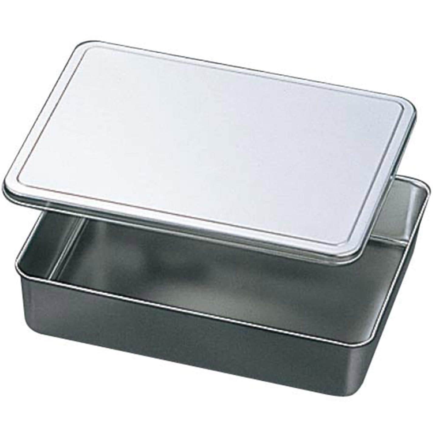 EBM 18-8 調味料入蓋付バット 4角型 285×225　直送