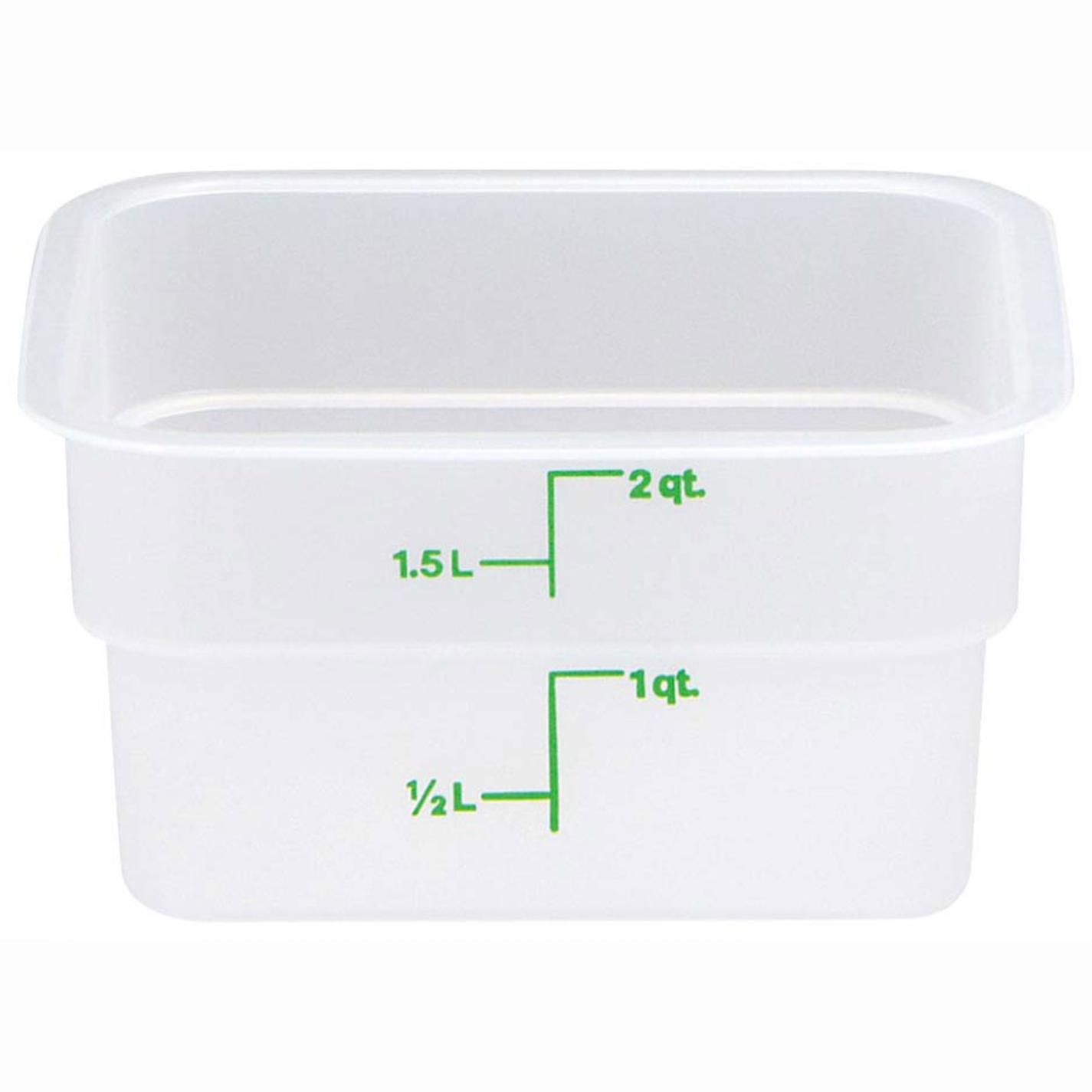 キャンブロ 角型 フードコンテナー本体 2SFSPP ナチュラル　直送