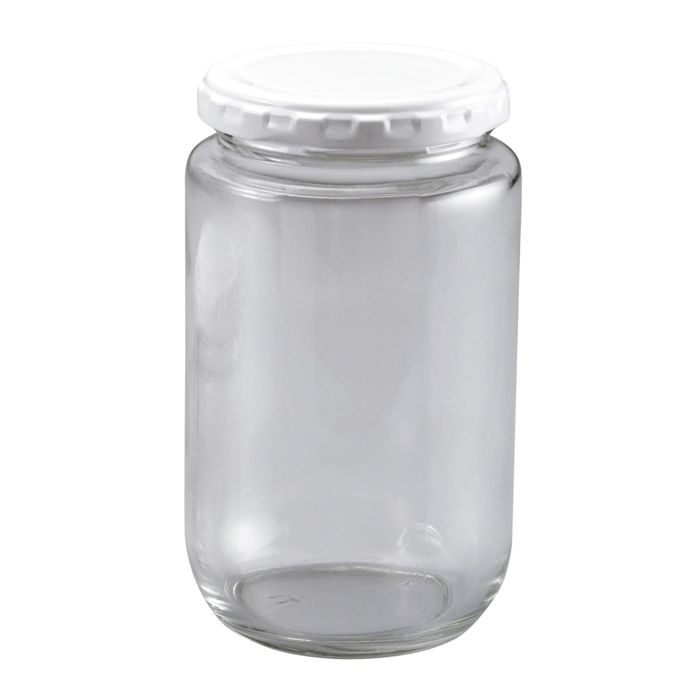 ガラスジャム瓶(白キャップ付)ジャム300ST　直送