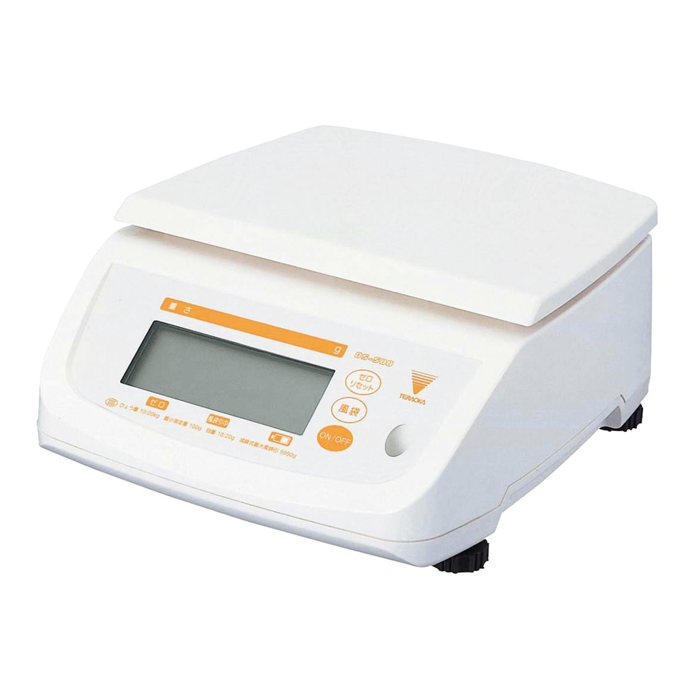 テラオカ 防水型デジタルはかり テンポ DS-500 2㎏　直送